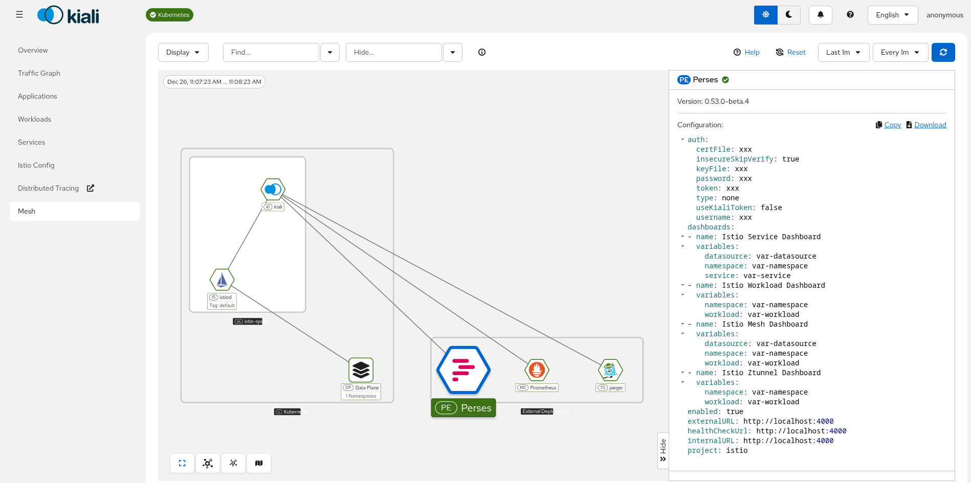 Kiali Perses Mesh_page